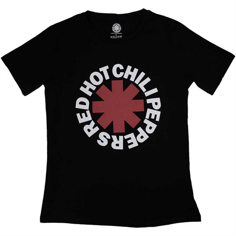 RED HOT CHILI PEPPERS - CLASSIC ASTERISK - NERO - (L) - TSHIRT