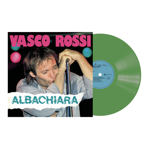 VASCO ROSSI - ALBACHIARA (LP - verde | rem22 - 1979)