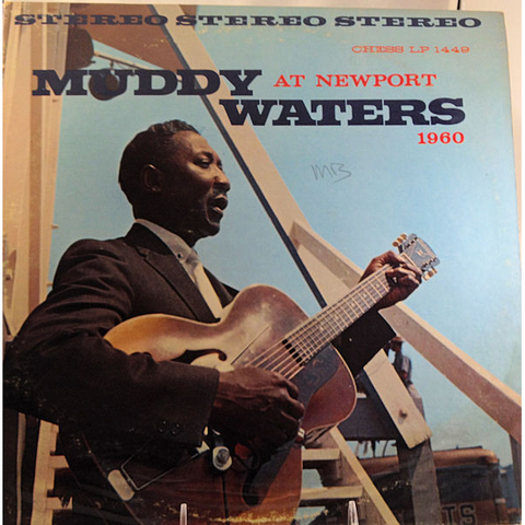 MUDDY WATERS - AT NEWPORT 1960 (LP - BLU | REM20 - 1960)