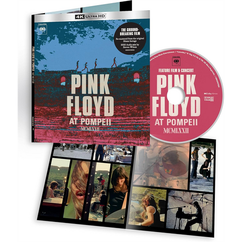 PINK FLOYD - PINK FLOYD AT POMPEII MCMLXXII (2026 - BLU-RAY ULTRA HD | 4K)