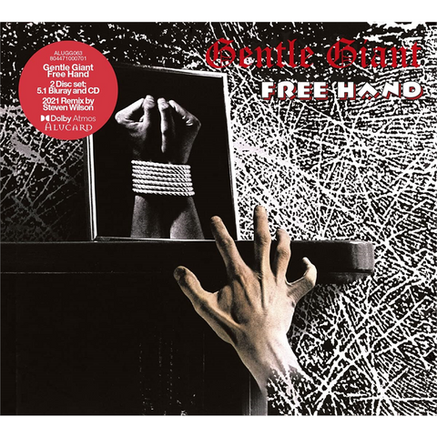 GENTLE GIANT - FREE HAND (1975 - CD+BLURAY | REM’21)