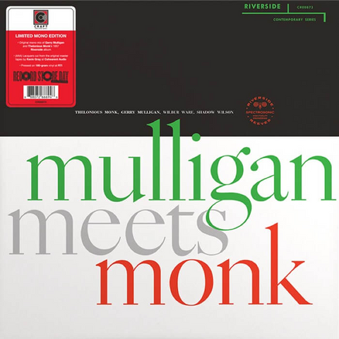 GERRY MULLIGAN & THELONIOUS MONK - MULLIGAN MEETS MONK (LP - RSD'25 - 1957)