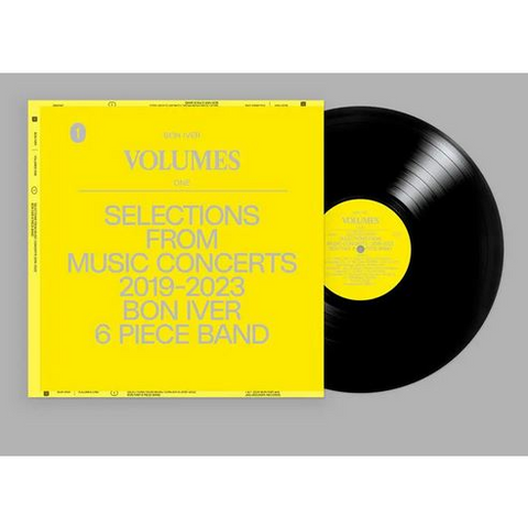 BON IVER - VOLUMES: ONE | SELECTIONS FROM MUSIC CONCERTS 2019-2023 BON IVER 6 PIECES BAND (LP - 2026)
