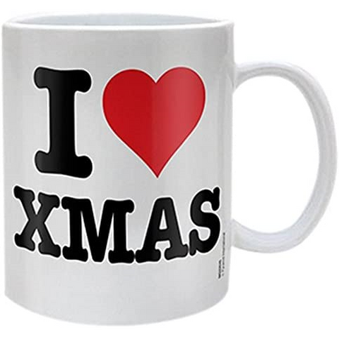 CHRISTMAS - I HEART XMAS - TAZZA