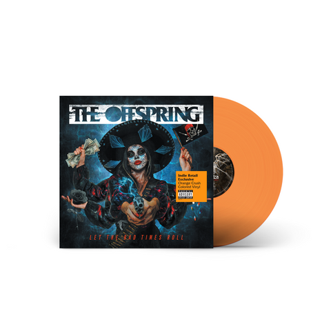 THE OFFSPRING - LET THE BAD TIMES ROLL (LP -  orange crush trans vinyl - 2021)