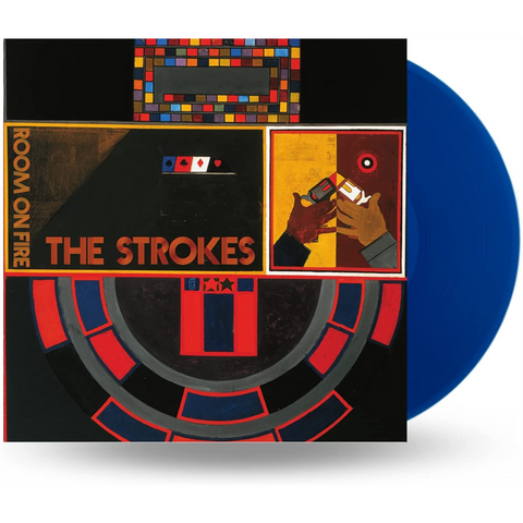 THE STROKES - ROOM ON FIRE (LP - blu | rem23 - 2003)