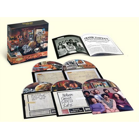 FRANK ZAPPA - OVER-NITE SENSATION (1973 - 4CD+BLURAY AUDIO - 50TH ANN | REM23)