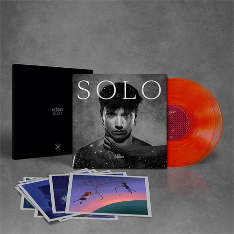 ULTIMO - SOLO (2LP - ARANCIONE+BOX CON 17 TAVOLE ILLUSTRATE - 2021)
