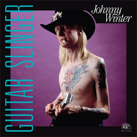 JOHNNY WINTER - GUITAR SLINGER (LP - rem23 - 1984)
