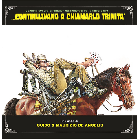 GUIDO & MAURIZIO DE ANGELIS - SOUNDTRACK - CONTINUAVANO A CHIAMARLO TRINITA’  (1971 - REM22)