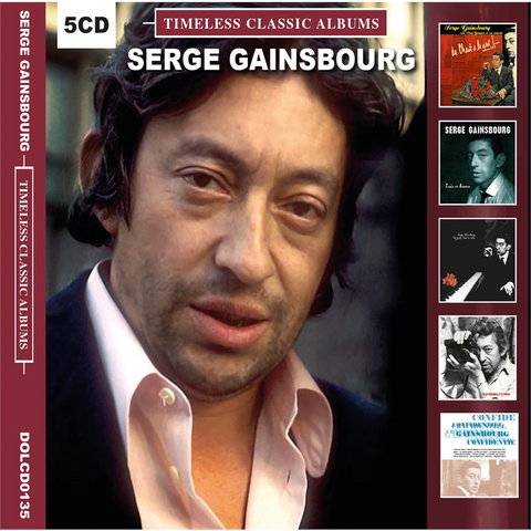 SERGE GAINSBOURG - TIMELESS CLASSIC ALBUMS (4cd)