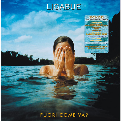 LIGABUE - FUORI COME VA? (2LP - BLU TRASPARENTE | REM22 - 2002)