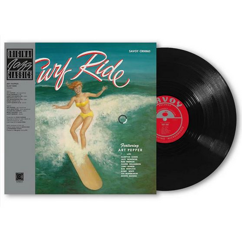 ART PEPPER - SURF RIDE (LP - REM25 - 1956)