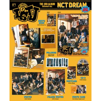 NCT DREAM - ISTJ: EXTROVERT AND INTROVERT VRS (2023 - CD+BOOK+POSTER)