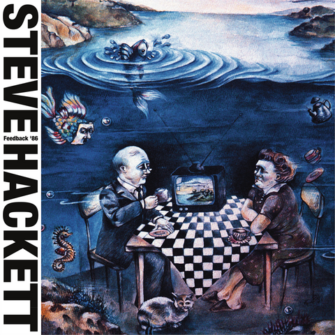 STEVE HACKETT - FEEDBACK '86 (LP - gatefold | rem24 - 2000)