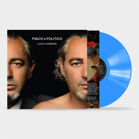 LUCA CARBONI - FISICO & POLITICO (LP – BLU – AUTOGRAFATO | REM'23 – 2013)