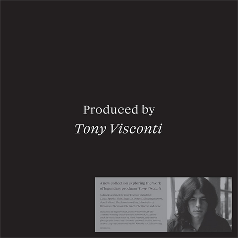 TONY VISCONTI - ARTISTI VARI - PRODUCED BY TONY VISCONTI (2LP - COMPILATION - 2023)