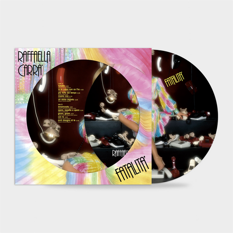 RAFFAELLA CARRA' - FATALITA' (LP - PICTURE DISC | LTD NUM | REM25 - 1983)