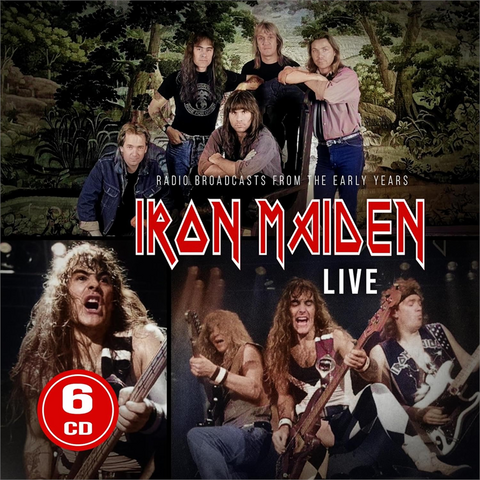 IRON MAIDEN - LIVE (2024 - 6CD)