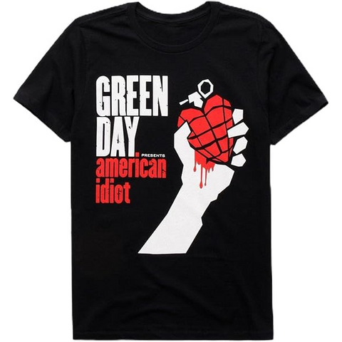 GREEN DAY - AMERICAN IDIOT - NERO - (S) - TSHIRT