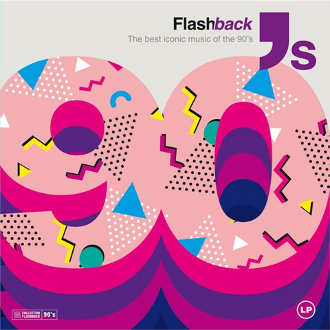 FLASHBACK - ARTISTI VARI - FLASHBACK 90'S: best iconic music of the 90's (LP - 2023)