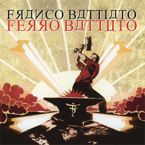 FRANCO BATTIATO - FERRO BATTUTO (LP - rosso | rem’21 - 2001)