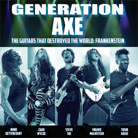 ARTISTI VARI - GENERATION AXE: Guitars That Destroyed That World (LP - 2019)