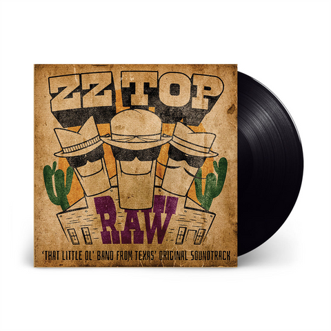 ZZ TOP - SOUNDTRACK - RAW: THAT LITTLE OL' BAND FROM TEXAS (LP - 2022)