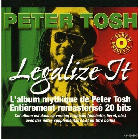 PETER TOSH - LEGALIZE IT (LP - 1976 - green & yellow)