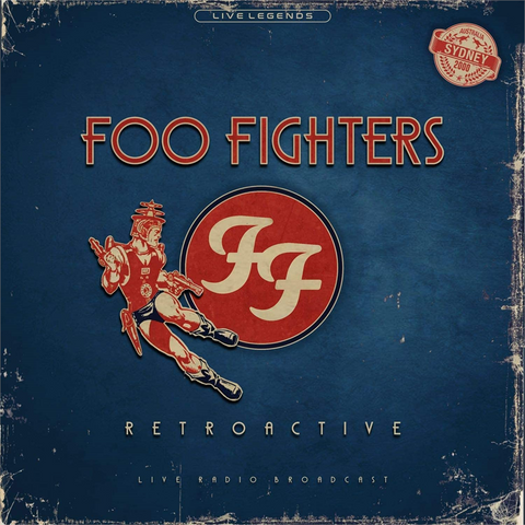 FOO FIGHTERS - RETROACTIVE (LP - blu | broadcast radio - 2021)