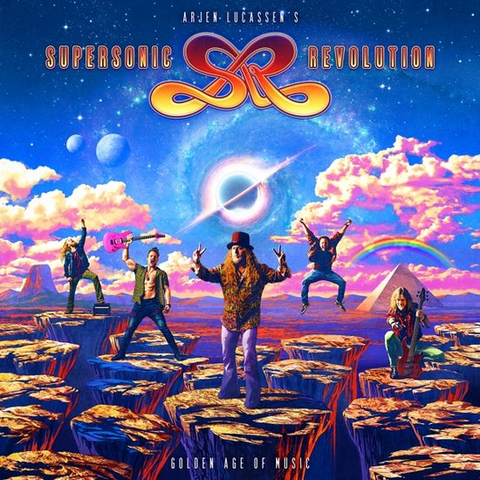 ARJEN LUCASSEN'S SUPERSONIC REVOLUTION - GOLDEN AGE OF MUSIC (2023 - DIGIPACK)