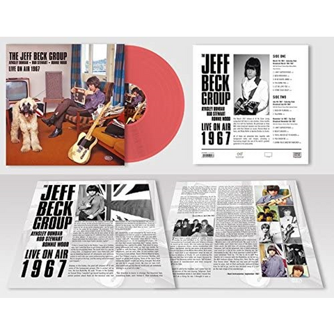 JEFF BECK - GROUP - LIVE ON AIR ‘67 (LP - ROSSO - 2018)