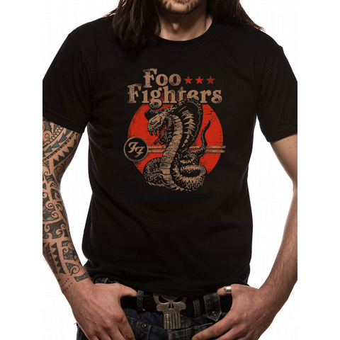 FOO FIGHTERS - COBRA - Unisex - (S) - T-Shirt