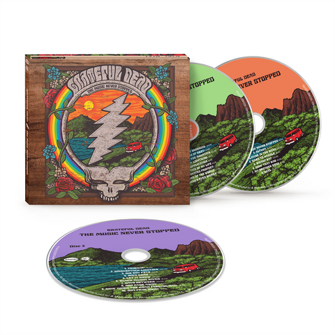 GRATEFUL DEAD - THE MUSIC NEVER STOPPED (2025 - LIVE | 3CD)