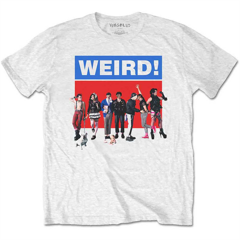 YUNGBLUD - WEIRD - BIANCO - (L) - TSHIRT