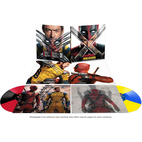 DEADPOOL & WOLVERINE - ARTISTI VARI - DEADPOOL & WOLVERINE (2LP - CLRD - 2024)