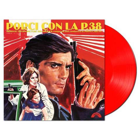 PIPPO CARUSO - PORCI CON LA P38 (LP - rosso |  RSD'22 - 1978)