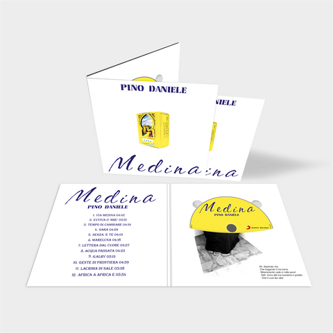 PINO DANIELE - MEDINA (2001 - cd yellow  17x17cm | limited | rem23)