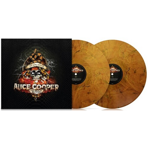 ALICE COOPER - THE MANY FACES OF - series (2LP - clrd)