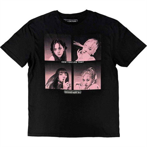 BLACKPINK - HOW DO YOU LIKE THAT - nero - (S) - t-shirt
