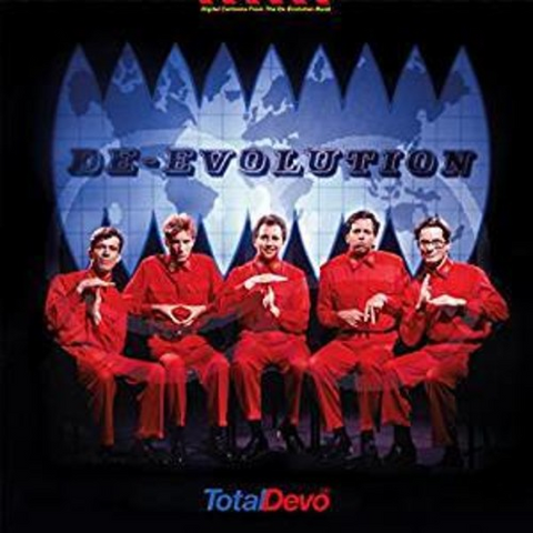 DEVO - TOTAL DEVO (2LP - 1988 - 30th blue / pink)