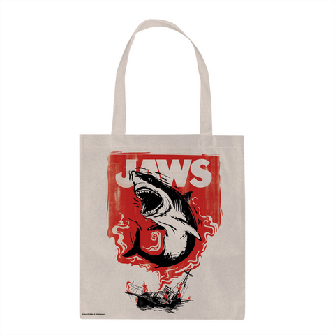 JAWS - JAWS FIRE  - shopper cotone