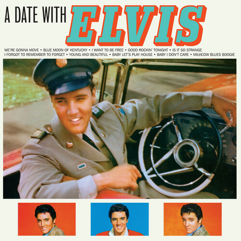 ELVIS PRESLEY - A DATE WITH ELVIS (LP - 2021)