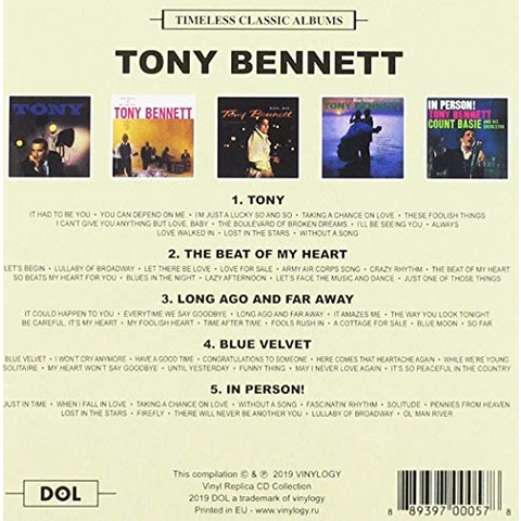 TONY BENNETT - TIMELESS CLASSIC ALBUMS (4CD)