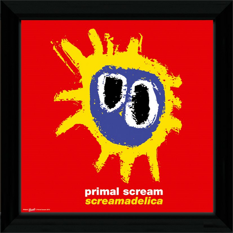 PRIMAL SCREAM - SCREAMADELICA (Stampa In Cornice 30x30 Cm)