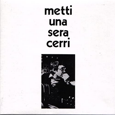 FRANCO CERRI - METTI UNA SERA CERRI (LP - BIANCO | REM21 - 1973)