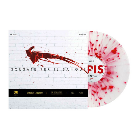 LOWLOW & MOSTRO - SCUSATE PER IL SANGUE (LP - SPLATTER | INDIE ONLY | RE26 - 2014)