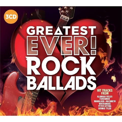 ARTISTI VARI - GREATEST EVER! Rock ballads (2017 - 3cd comp.)