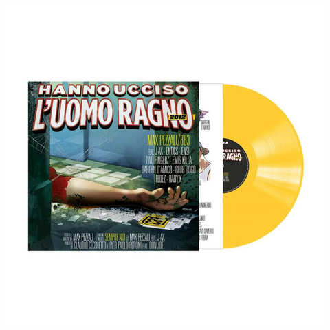 MAX PEZZALI - 883 - HANNO UCCISO L'UOMO RAGNO 2012 (LP - GIALLO | LTD ED | REM24 - 2012)