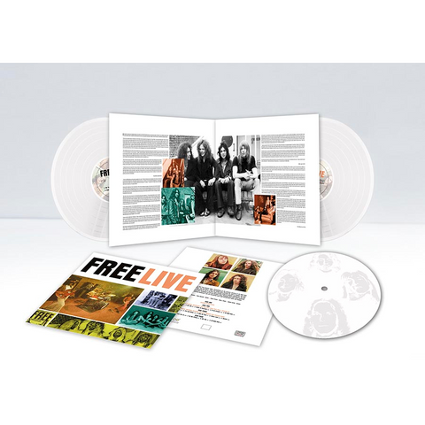 FREE - LIVE (3LP - white vinyl)